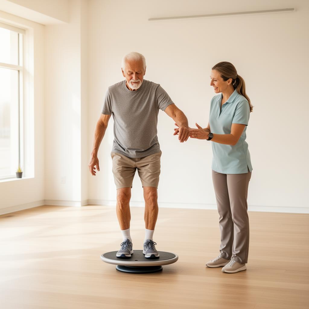 Balance training session